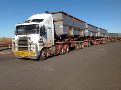 Kenworth k104 road train