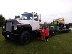 Won 4th place semi truck divison July 2014