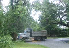 Mack CH dump truck