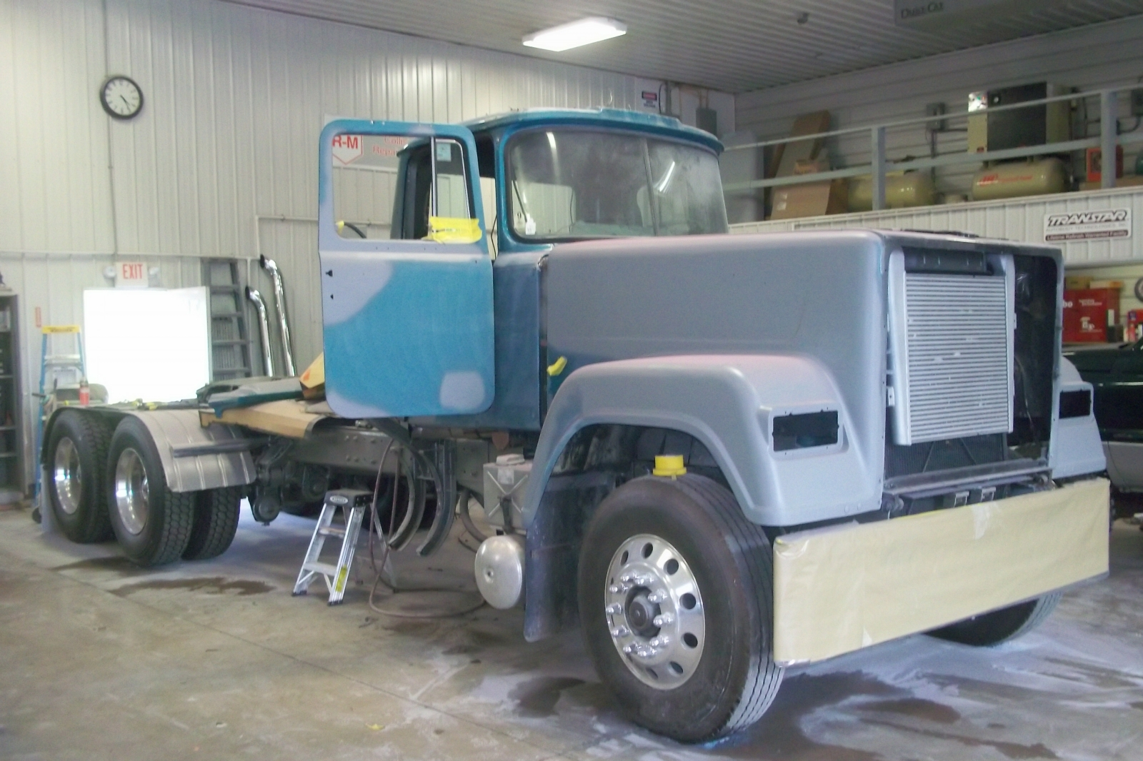 Mack Superliner At Body Shop