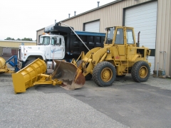 working on sanders & plows for the winter