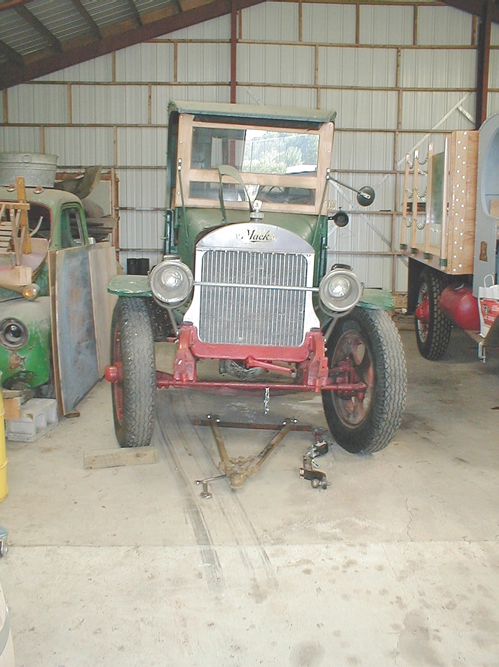 1924 AB 164.5" wb flatbed