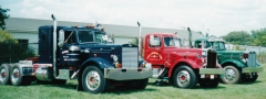 1952 LTL in blue, 1951 LTL in red, 1952 LTL in green