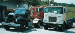 Mack B and tandem F model in Westminster, VT.