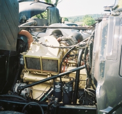 Tip turbine charge air cooler on a R model.