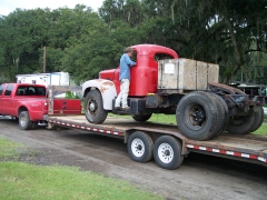 Loaded for shipping to the docks at Brunswick GA