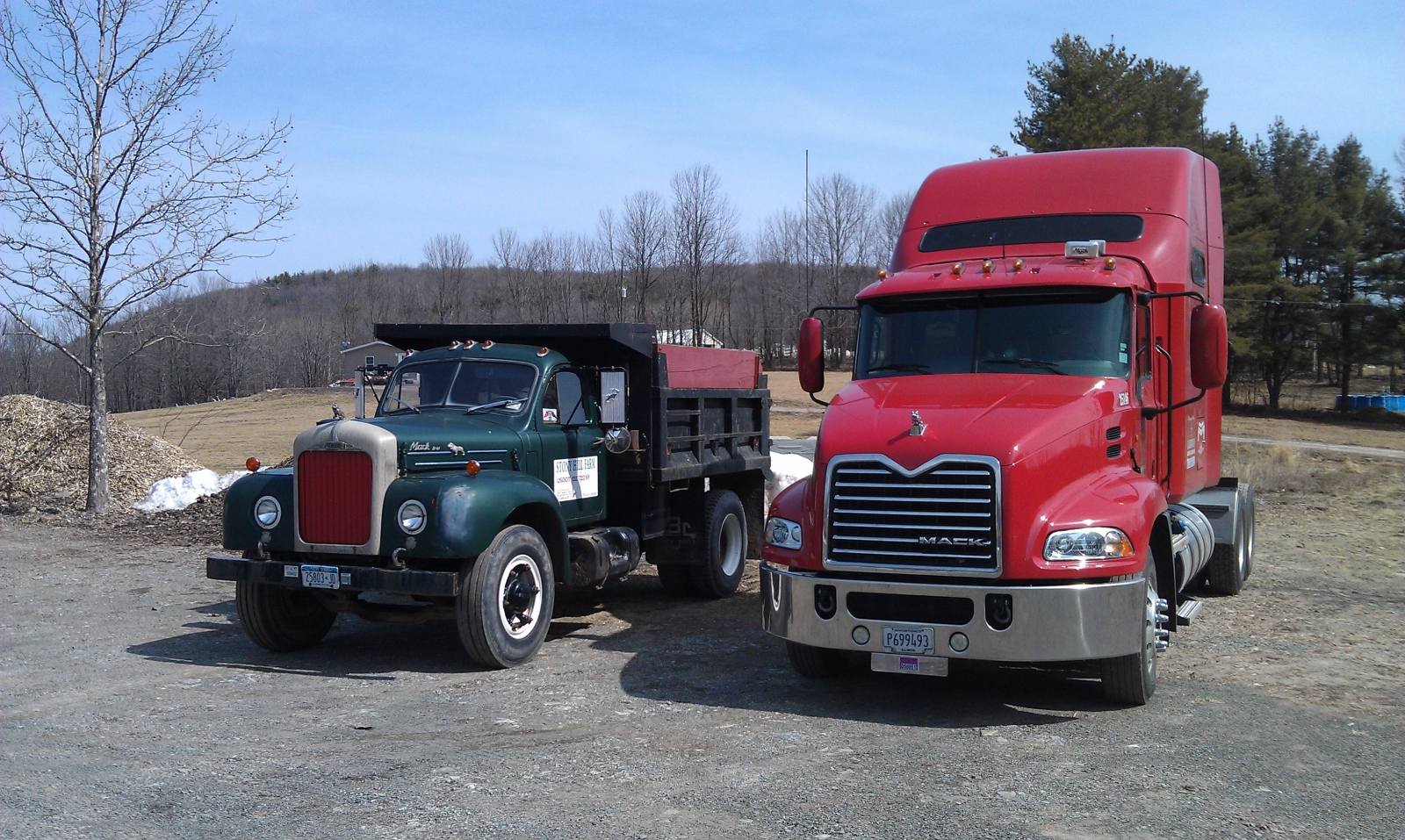 1956 Mack B-42 Dump Truck