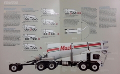 1990 Mack/Savage FDM700 Mixer Brochure  ( Middle )