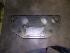 Truck taillight mount front