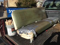 Original Bench Seat - BEFORE #1