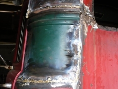 upper cab corner repair