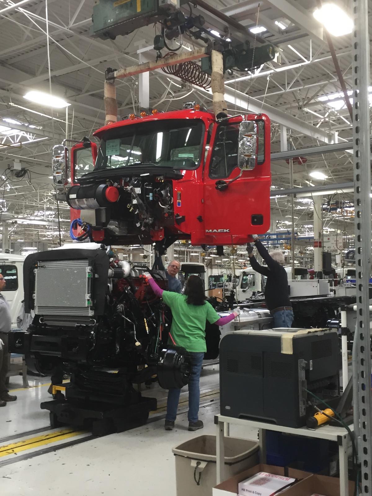 mack trucks factory tour