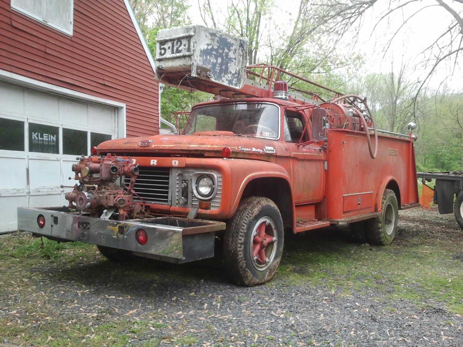 1955 Ford firetruck for sale #10