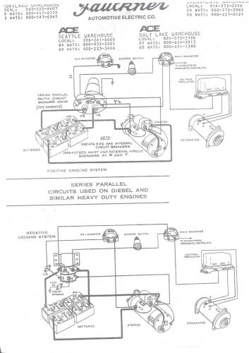 Wiring schematic for Series Parallel switch - Electrical, Electronics and  Lighting - BigMackTrucks.com  Bosch Series Parallel Switch Wiring Diagram    Big Mack Trucks