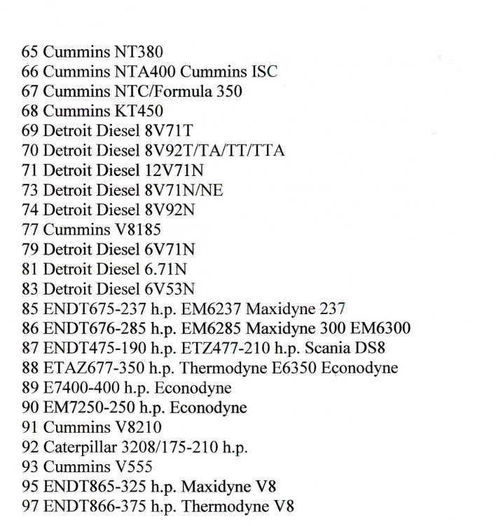 Mack engine codes antique classic mack info bigmacktrucks
