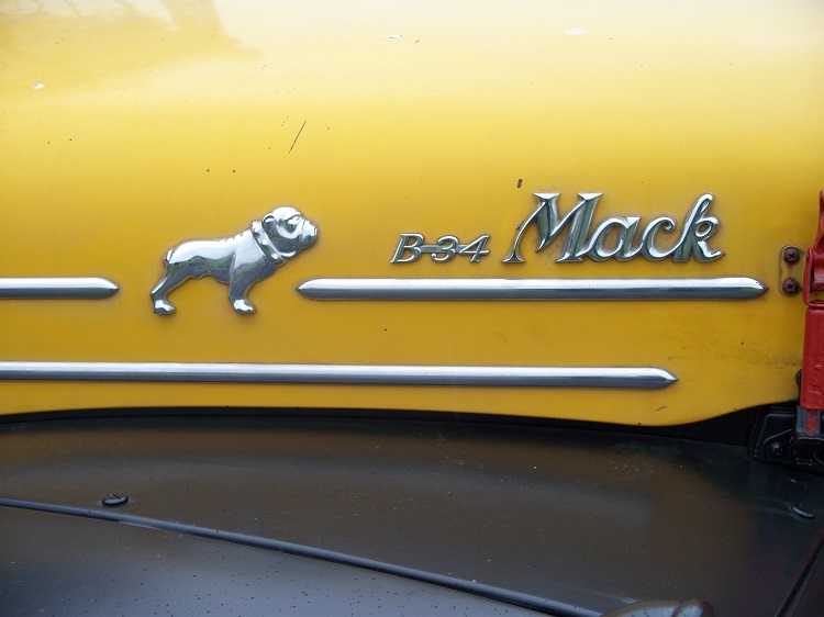 1957 Mack B34B Hood.JPG