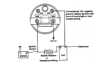 Sunpro tachometer wiring