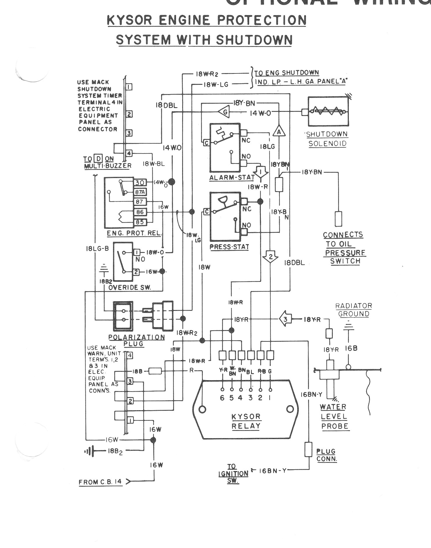 Mack E7 Wiring Diagram