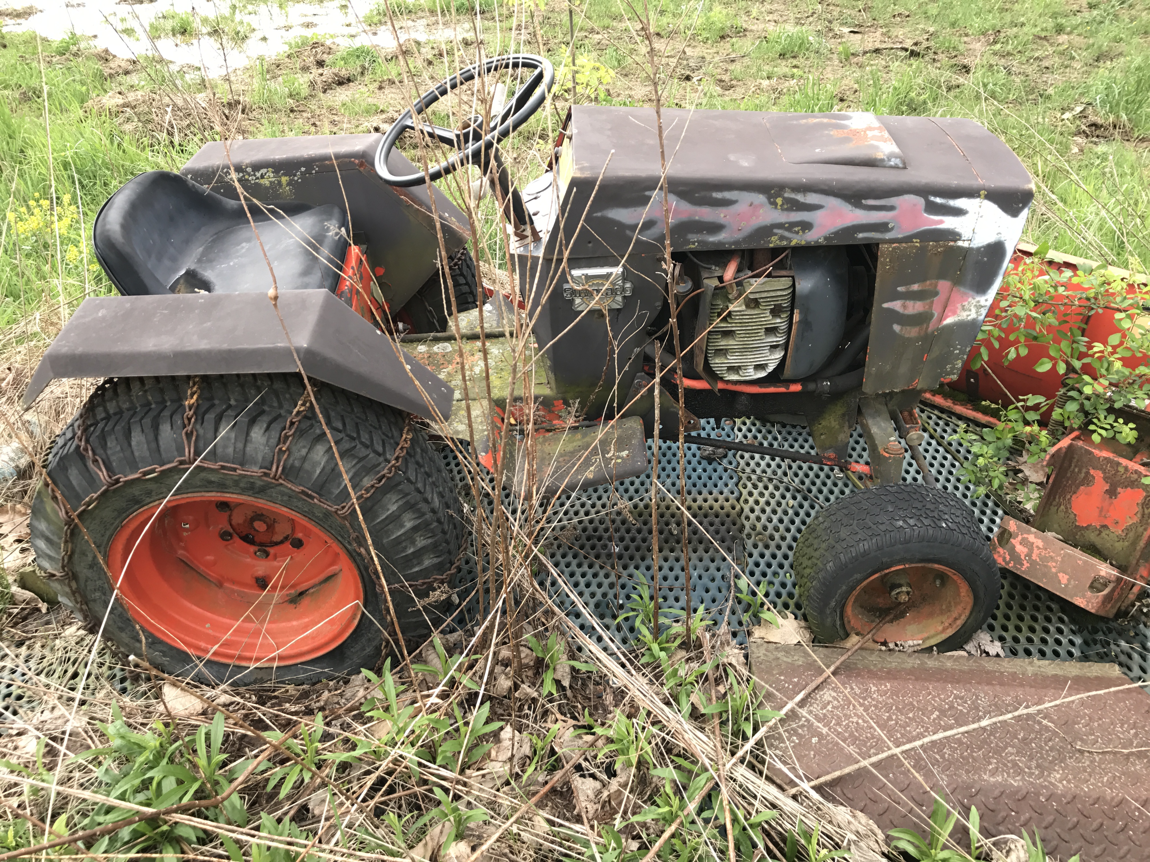 High Wheeled Case Garden Tractors Misc Items For Sale