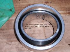 Inner & outer front bearings