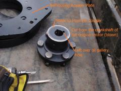 Motor to Flywheel Hub