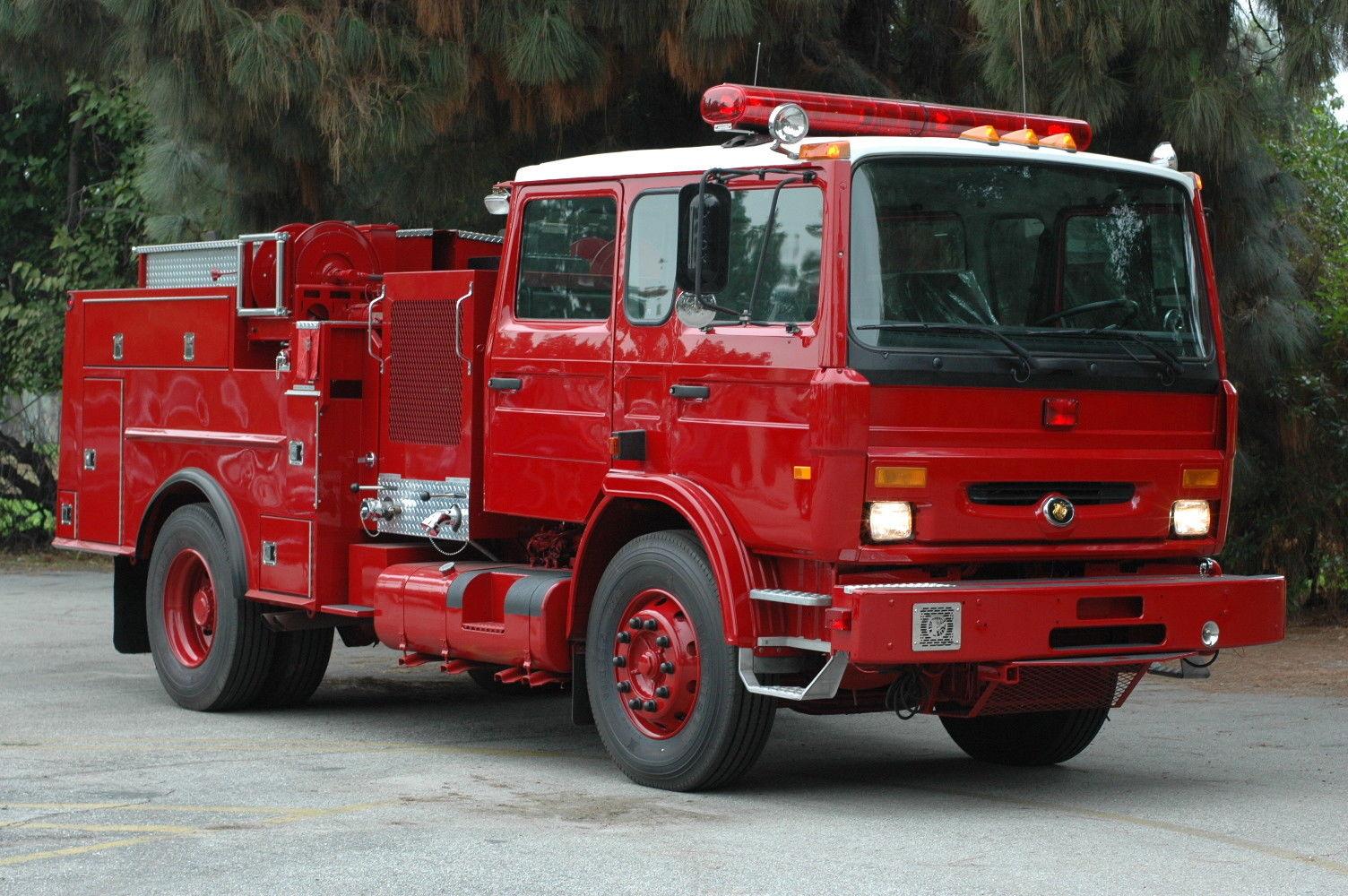 new 17 year old fire truck