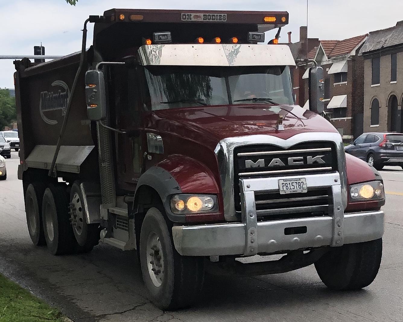 An Anthem and a Couple Gold Bulldogs - Modern Mack Truck ...