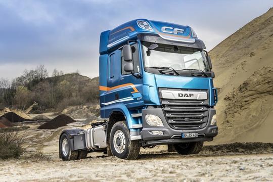 New front drive option for DAF tractors - Trucking News - BigMackTrucks.com
