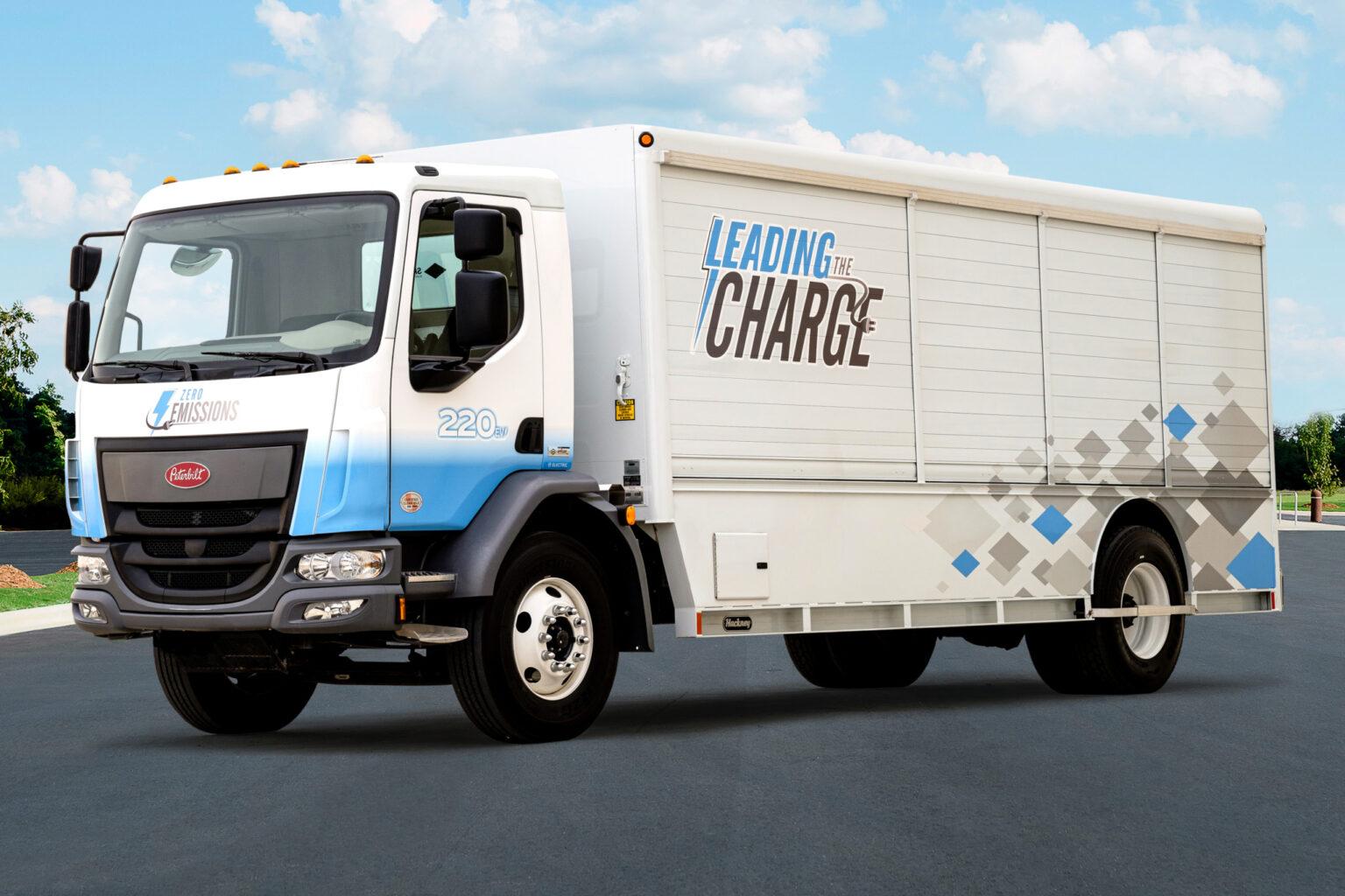 Peterbilt Unveils Electric MediumDuty Truck at CES Trucking News