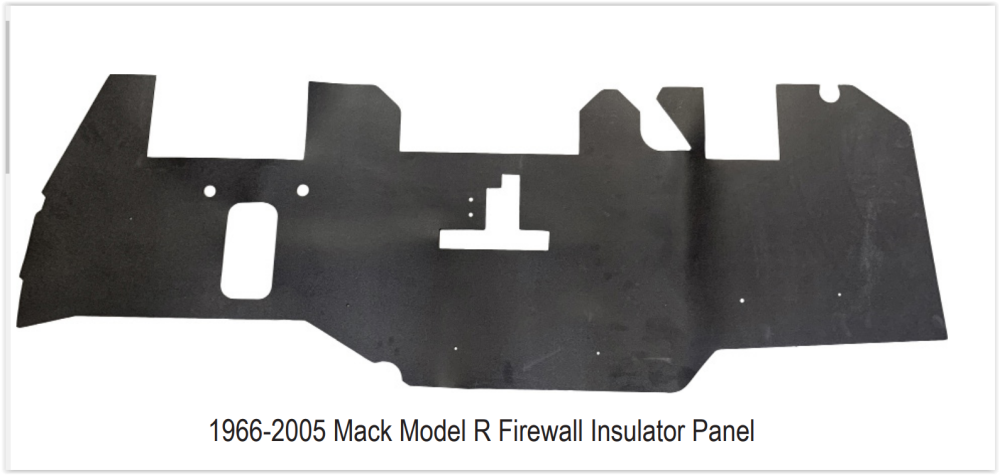 Firewall insulator pad, Quiet Ride Solutions, MACK 6605-TGB-.PNG